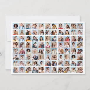 Create Your Own 88 Photo Collage Note Card