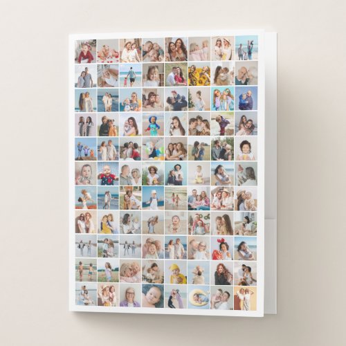 Create Your Own 88 Photo Collage Pocket Folder