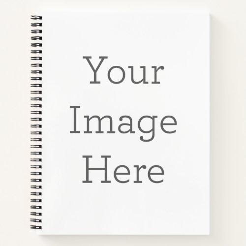Create Your Own 85 x 11 Softcover Notebook