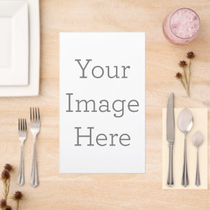 Create Your Own 8.5" x 14" Paper Menu