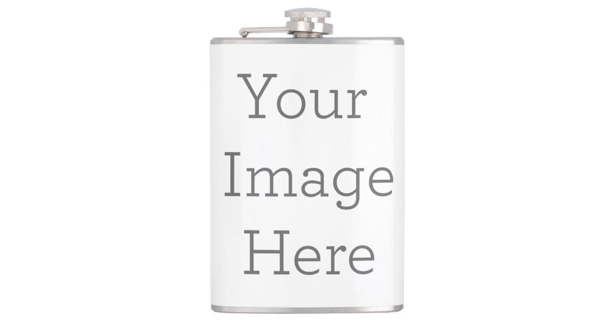 Create Your Own 8 oz Vinyl Wrapped Flask Zazzle