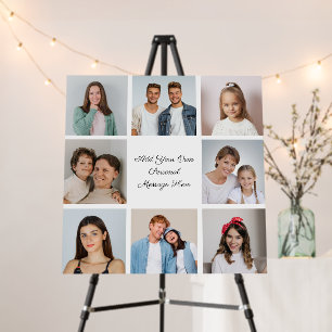 Create Your Own 8 Photo Collage Add Your Greeting Foam Board