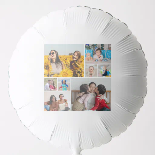 Create Your Own 8 Photo Collage Balloon