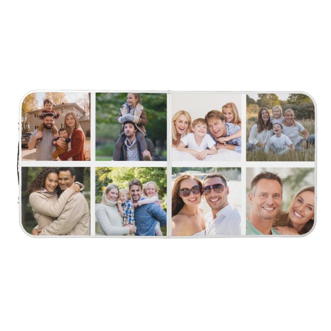 Create your Own 8 Photo Collage  Beer Pong Table (Top)