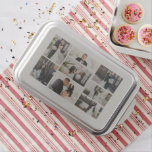 Create Your Own 8 Photo Collage Cake Pan<br><div class="desc">Introducing our personalized photo collage cake pans - the perfect way to add a personal touch to your baking! Whether it's a graduation, a family gathering, a trip with friends, or a special occasion, our high-quality cake pans are the perfect way to showcase your favorite memories. Our graduation cake pans...</div>