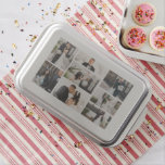 Create Your Own 8 Photo Collage Cake Pan<br><div class="desc">Introducing our personalized photo collage cake pans - the perfect way to add a personal touch to your baking! Whether it's a graduation, a family gathering, a trip with friends, or a special occasion, our high-quality cake pans are the perfect way to showcase your favorite memories. Our graduation cake pans...</div>