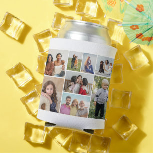 Create Your Own 8 Photo Collage  Can Cooler