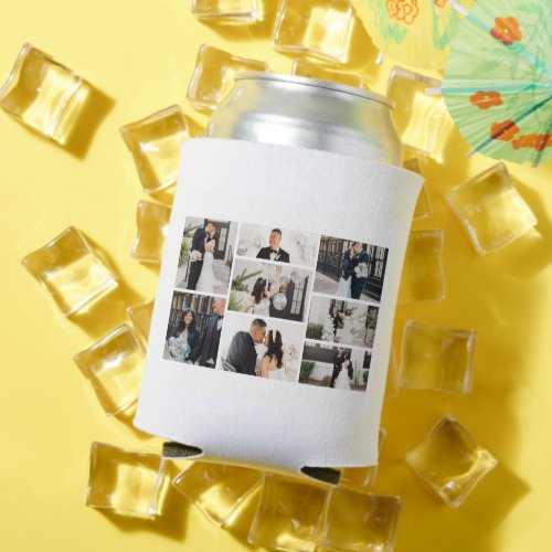 Create Your Own 8 Photo Collage Can Cooler