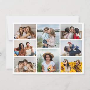 Create Your Own 8 Photo Collage Card