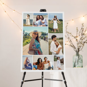 Create Your Own 8 Photo Collage Foam Board