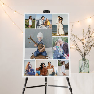Create Your Own 8 Photo Collage Foam Board
