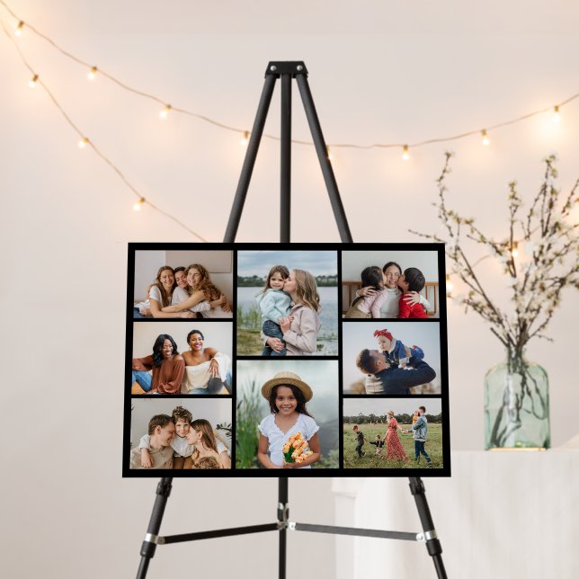 Create Your Own 8 Photo Collage Foam Board (In Situ (Stand))