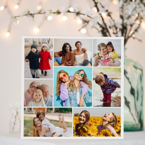 Create Your Own 8 Photo Collage Foam Board