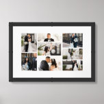 Create Your Own 8 Photo Collage Framed Art<br><div class="desc">Introducing the perfect way to showcase your most cherished memories - the Photo Collage Framed Poster! This stunning framed poster allows you to showcase your custom photos in a beautiful and personalized way. Whether you're looking to create a beautiful wedding or family photo display, or simply want to showcase your...</div>