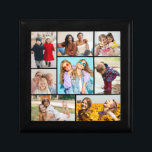 Create Your Own 8 Photo Collage Gift Box<br><div class="desc">Create your own 8 Photo Collage for Christmas, Birthdays, Weddings, Anniversaries, Graduations, Father's Day, Mother's Day or any other Special Occasion, with our easy-to-use design tool. Add your favorite photos of friends, family, vacations, hobbies and pets and you'll have a stunning, one-of-a-kind photo collage. Our custom photo collage is perfect...</div>