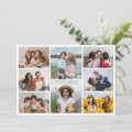 Create Your Own 8 Photo Collage Greeting Card | Zazzle