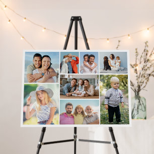Create Your Own 8 Photo Collage Greeting Card Foam Board