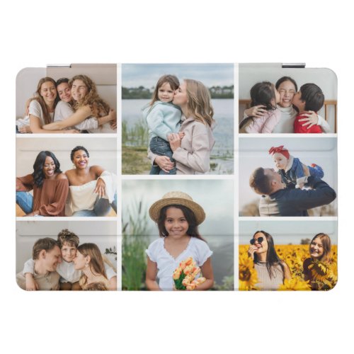Create Your Own 8 Photo Collage iPad Pro Cover