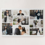 Create Your Own 8 Photo Collage Jigsaw Puzzle<br><div class="desc">Introducing our personalized photo collage jigsaw puzzle - the perfect way to spend quality time with your loved ones while reliving your favorite memories! Whether you're celebrating a graduation, honoring family, cherishing friends, or remembering a vacation trip, our custom jigsaw puzzle is the ultimate way to commemorate any occasion. With...</div>
