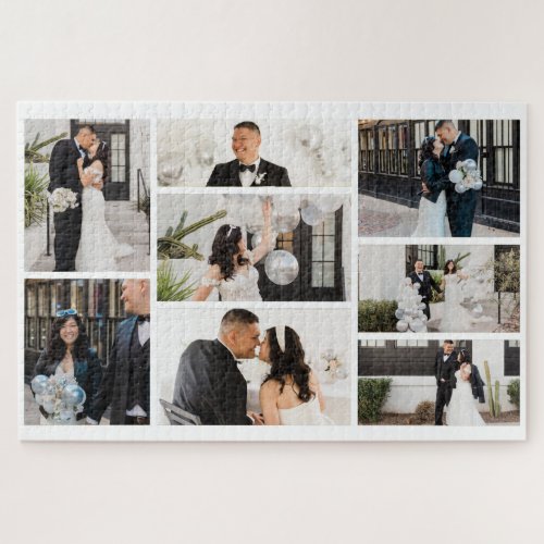 Create Your Own 8 Photo Collage Jigsaw Puzzle