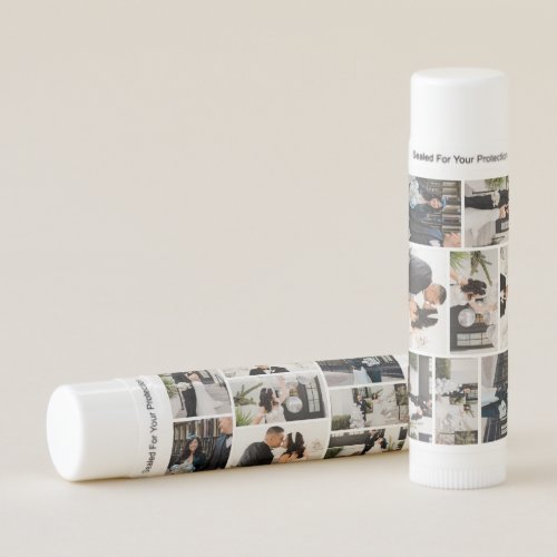 Create Your Own 8 Photo Collage Lip Balm