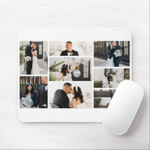 Create Your Own 8 Photo Collage Mouse Pad