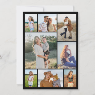 Create Your Own 8 Photo Collage Note Card
