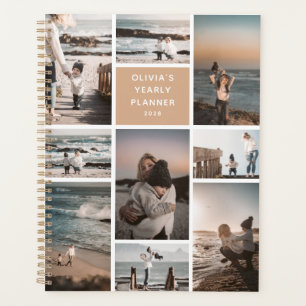 Create Your Own 8 Photo Collage Personalized Year Planner