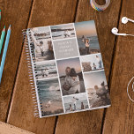 Create Your Own 8 Photo Collage Personalized Year Planner<br><div class="desc">Create your own photo collage personalized 2025 yearly planner featuring 8 of your favourite picture snaps! The white bacground background can be changed to any color and all text is easily customized using the template provided.</div>