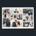 Create Your Own 8 Photo Collage Placemat<br><div class="desc">Introducing our personalized photo collage placemat - the perfect way to add a personal touch to your dining table! Whether you're celebrating a graduation, honoring family, cherishing friends, or remembering a vacation trip, our custom placemat is the ultimate way to commemorate any occasion. Our placemat is made from high-quality materials,...</div>