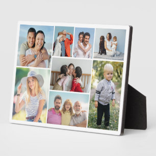 Create Your Own 8 Photo Collage  Plaque
