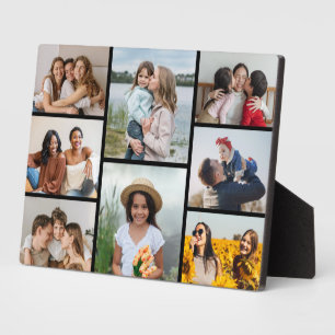 Create Your Own 8 Photo Collage Plaque