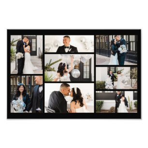 Create Your Own 8 Photo Collage Print