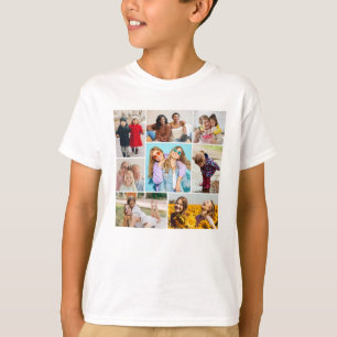 Create Your Own 8 Photo Collage T-Shirt
