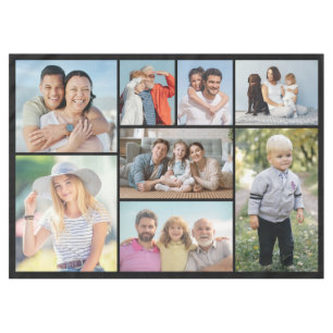 Create Your Own 8 Photo Collage Tablecloth