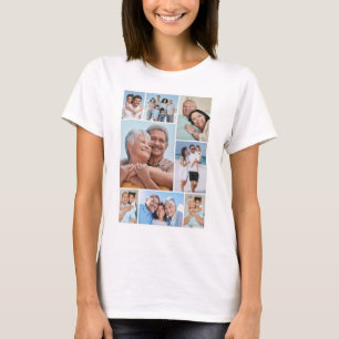 Create Your Own 8 Photo Collage Women's T-Shirt
