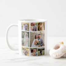 Create Your Own 8 Photo Wedding Collage
