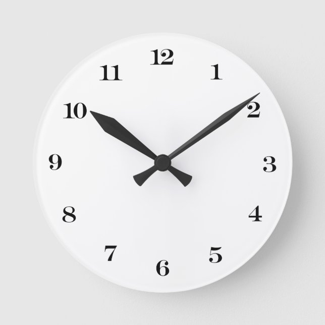 Create Your Own 8" Wall Clock (Front)