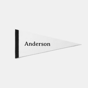 Create Your Own 8" x 18" Sports Pennant Flag
