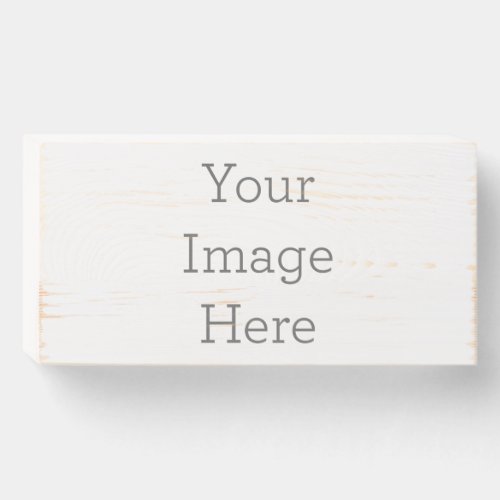 Create Your Own 8 X 4 Birch Wood Sign