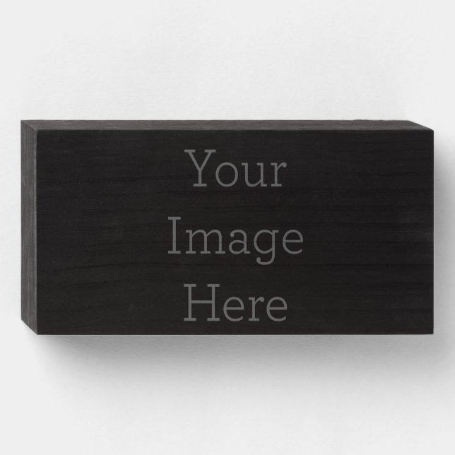 Wood Box Sign (Front Horizontal)