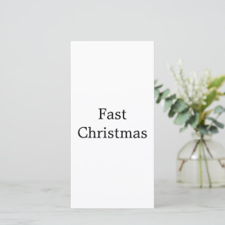 create your own 8" x 4" christmas rounded holiday card