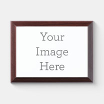 Create Your Own 8" x 6" Wood Plaque