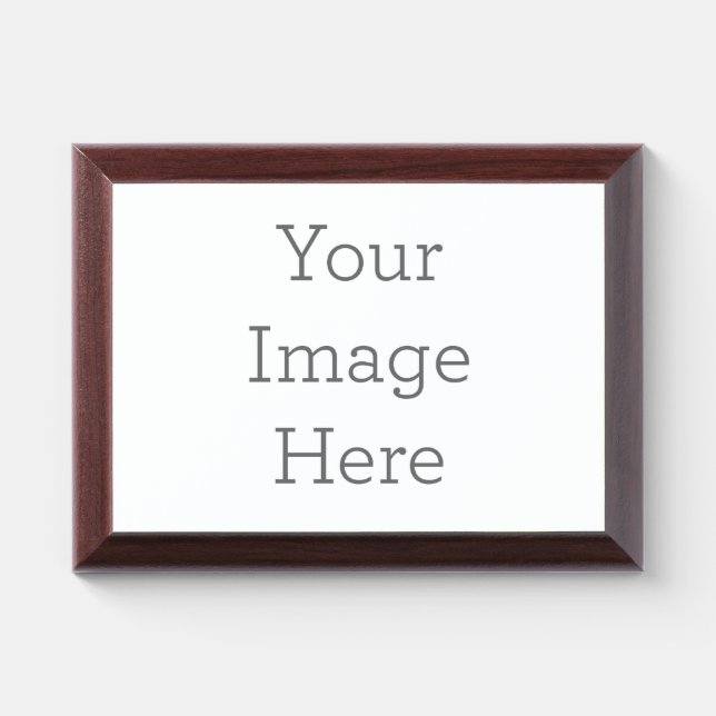 8" x 6" Wood Plaque Wood Plaque (Horizontal)