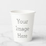 Create Your Own 8oz Paper Cup With No Lid | Zazzle
