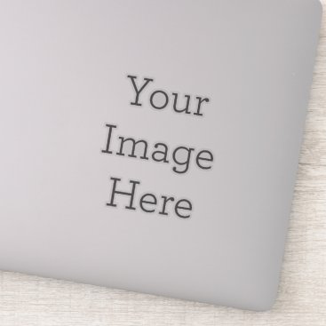 Create Your Own 8''x8'' Glossy Transparent Sticker