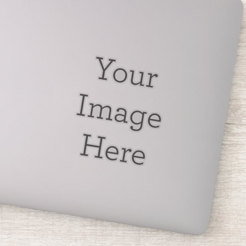 Create Your Own 8x8 Glossy Transparent Sticker