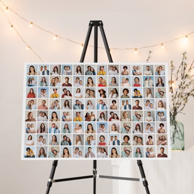 Create Your Own 96 Photo Collage Foam Board (In Situ (Stand))