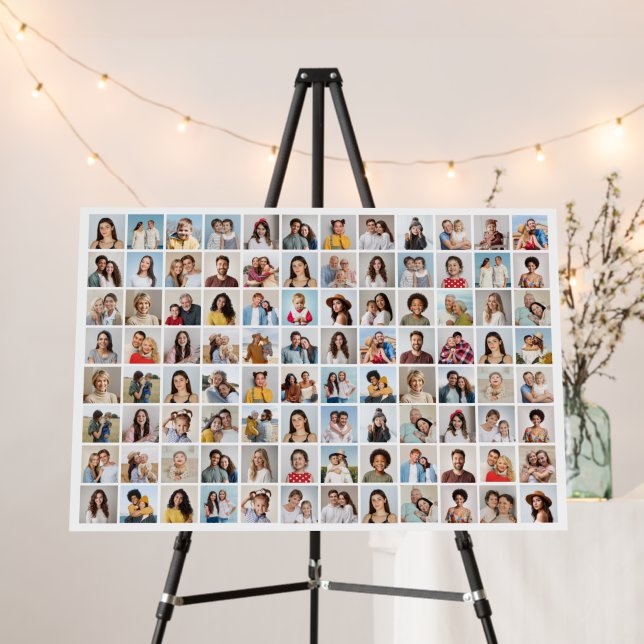 Create Your Own 96 Photo Collage Foam Board (In Situ (Stand))