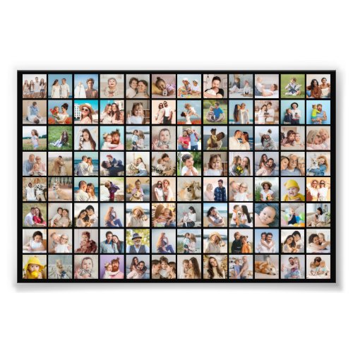 Create Your Own 96 Photo Collage Photo Enlargement